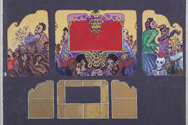 Boceto de escenografía 3